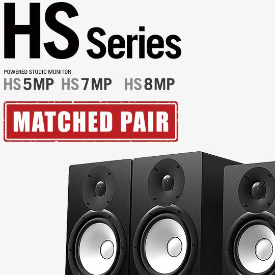 Nuevos monitores Yamaha HS Matche Pair