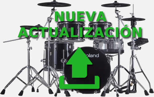 Actualización Bateria Electrónica Roland