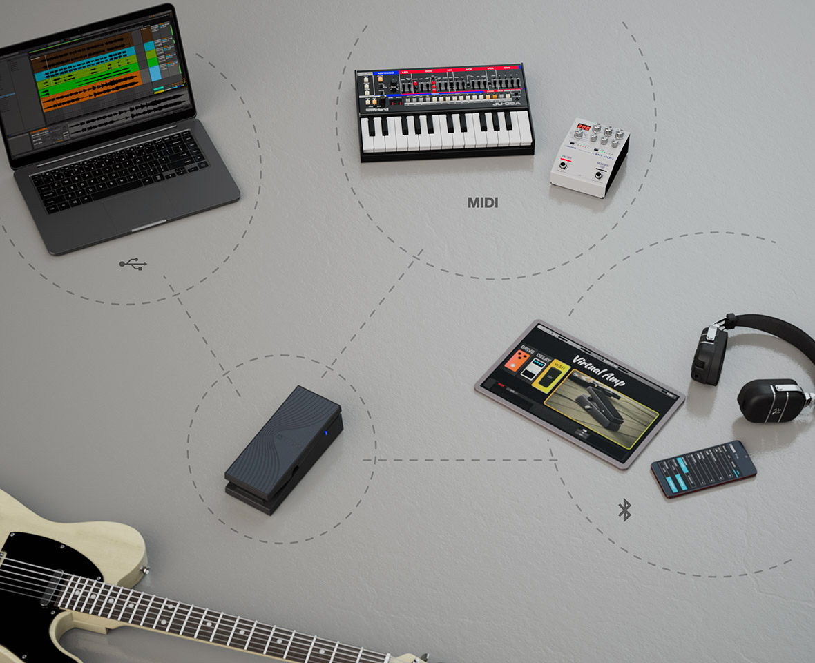 el nuevo Boss EV-1 WL te permite controlar multitud de dispositivos